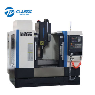 centro fazendo à máquina vertical pequeno do CNC da linha central da Alto-precisão VMC640 3 com controlador de Siemens