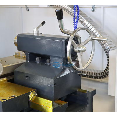 Máquina horizontal do Cnc da cama lisa do torno CK6140 do CNC do metal