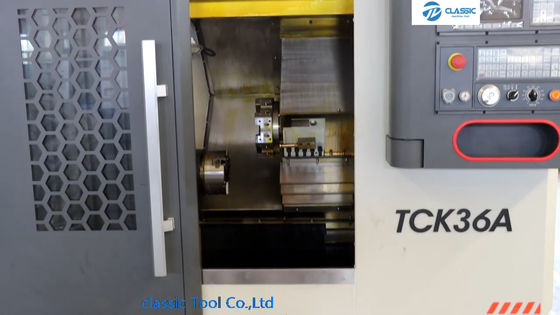 Llathe faz à máquina a máquina do torno do CNC TCK36A com a máquina do torno do CNC