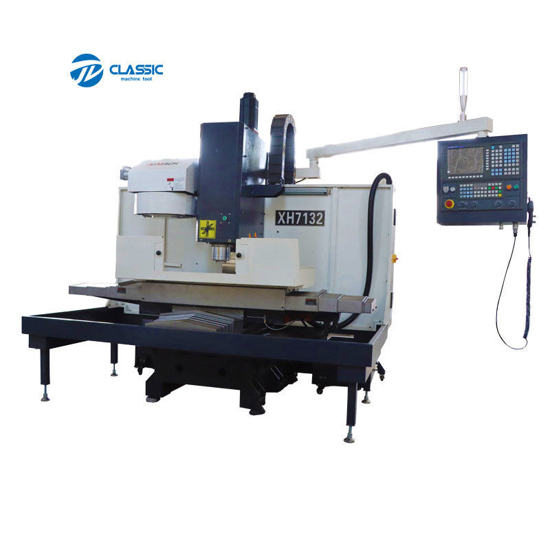 Preço vertical do centro fazendo à máquina do cnc de 4 linhas centrais da máquina de trituração XK7132/XH7132 do cnc do metal de China