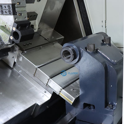 Máquina do torno do CNC da cama da inclinação do CNC TCK50A horizontal